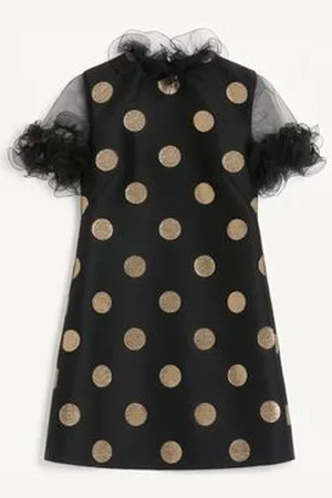 VALENTINO VESTIDO CORTO DE LÚREX DE JACQUARD PLUSDEPOIS Mujer 36
