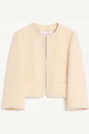 VALENTINO CHAQUETA DE CREPE COUTURE Mujer 36