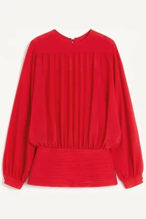 VALENTINO TOP DE LIGHT GEORGETTE Mujer 36