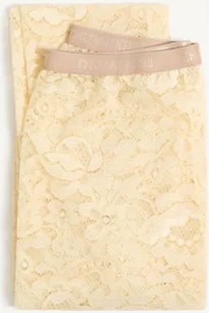 VALENTINO PANTIMEDIAS DE ENCAJE REBRODÉ Mujer L/X