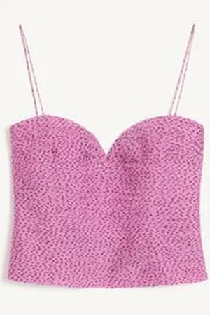 VALENTINO TOP DE CHIFÓN CON ESTAMPADO PLUSDEPOIS Mujer 36