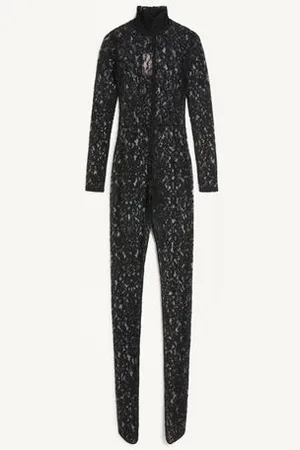 VALENTINO MONO DE ENCAJE REBRODÉ Mujer M