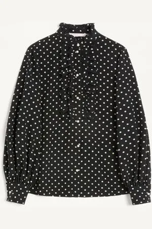 VALENTINO CAMISA DE CREPÉ DE CHINA CON ESTAMPADO PLUSDEPOIS Mujer 36