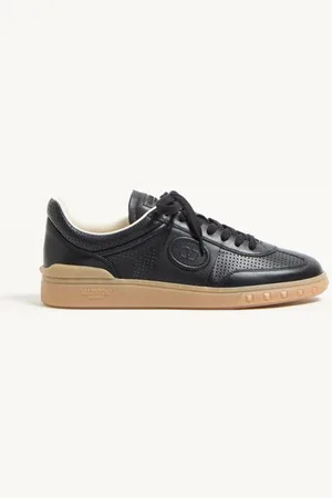VALENTINO GARAVANI ZAPATILLA CAÑA BAJA UPVILLAGE DE CUERO NAPA CALADO Hombre 39