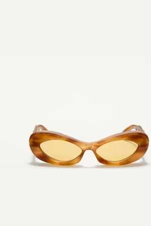 VALENTINO MARCO NARROW OVAL DE ACETATO Mujer 57