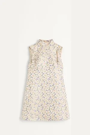 VALENTINO VESTIDO CORTO DE GARDEN LUREX JACQUARD Mujer 36