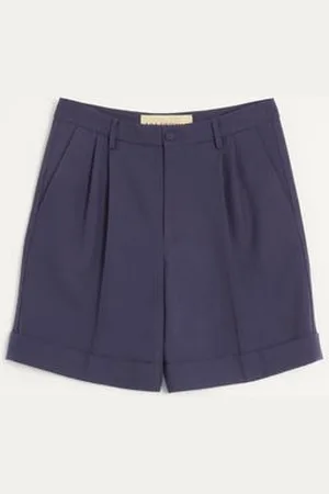 VALENTINO BERMUDA DE GABARDINA DE LANA CON DOBLADILLO Hombre 46