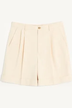 VALENTINO BERMUDA DE LONA DE ALGODÓN CON DOBLADILLO Hombre 44