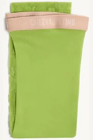 VALENTINO PANTIMEDIAS DE ENCAJE DE LYCRA Mujer L