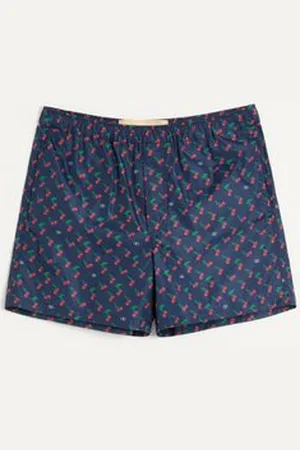 VALENTINO TRAJE DE BAÑO DE NAILON CON ESTAMPADO CHERRYFIC Hombre 46