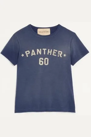 VALENTINO CAMISETA DE ALGODÓN CON ESTAMPADO Y PARCHE DE CHEZ Hombre 3XL