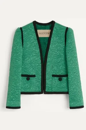 VALENTINO CHAQUETA MATELASSÉ FLORAL APRES L
