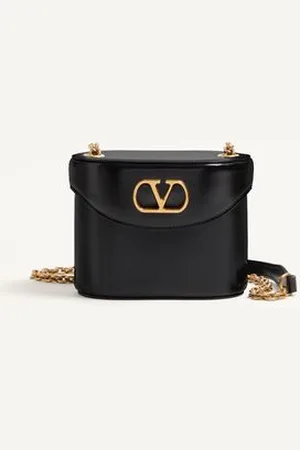 VALENTINO GARAVANI BOLSO GARAVANI VAIN EN CUERO BRILLANTE DE BECERRO Mujer UNI