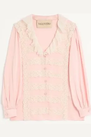 VALENTINO CAMISA DE SATÉN TEXTURADO Mujer 36