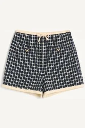 VALENTINO SHORTS DE BOUCLÉ Mujer 36
