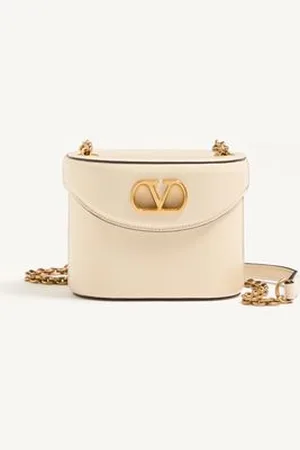 VALENTINO GARAVANI BOLSO GARAVANI VAIN EN CUERO BRILLANTE DE BECERRO Mujer UNI
