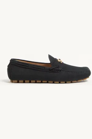 VALENTINO GARAVANI MOCASÍN DRIVER FASTAWAY DE GAMUZA DE VENADO Hombre 39