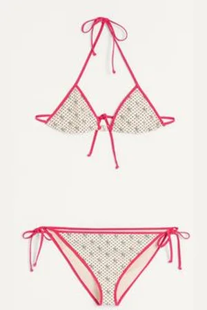 VALENTINO BIKINI DE LYCRA A LUNARES CON ESTAMPADO GELATINI Mujer L