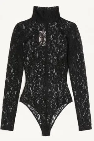 VALENTINO BODY DE ENCAJE REBRODÉ Mujer L