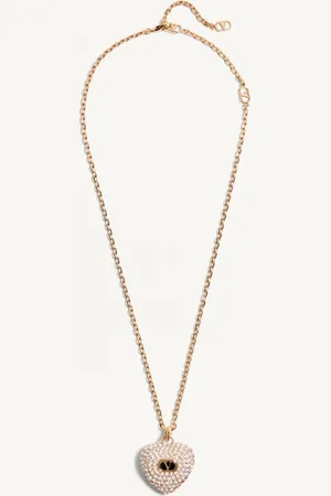 VALENTINO GARAVANI COLLAR COEUR ROYAL DE METAL ESMALTADO Y CRISTALES SWAROVSKI® Mujer UNI