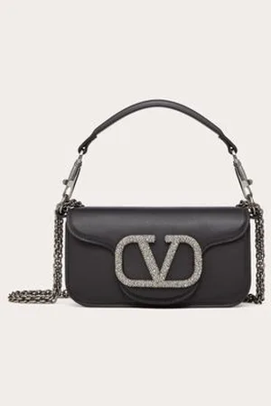 VALENTINO GARAVANI BOLSO PEQUEÑO DE HOMBRO GARAVANI LOCÒ CON LOGOTIPO EN PEDRERÍA Mujer UNI