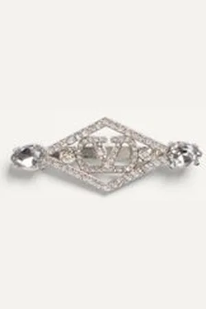 VALENTINO GARAVANI PINZA PARA EL CABELLO RÊVE RADIEUX DE METAL Y CRISTALES SWAROVSKI® Mujer UNI