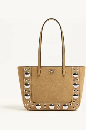VALENTINO GARAVANI MINIBOLSO DE COMPRAS GARAVANI NELLCÔTE DE GAMUZA Mujer UNI