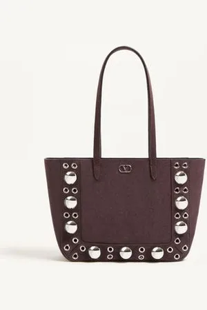 VALENTINO GARAVANI MINIBOLSO DE COMPRAS GARAVANI NELLCÔTE DE GAMUZA Mujer UNI