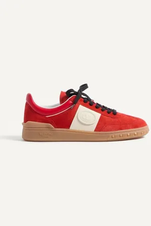 VALENTINO GARAVANI ZAPATILLA DEPORTIVA UPVILLAGE DE CAÑA BAJA HECHA DE SERRAJE Y CUERO NAPA DE BECERRO Hombre 39