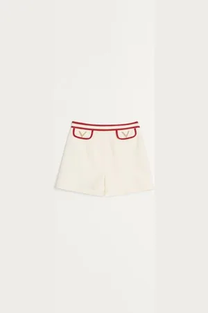VALENTINO SHORTS CREPE COUTURE Mujer 36