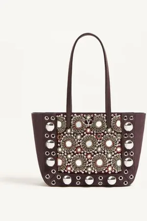 VALENTINO GARAVANI MINIBOLSO DE COMPRAS GARAVANI NELLCÔTE BORDADO Mujer UNI