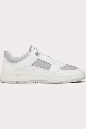VALENTINO GARAVANI ZAPATILLA DEPORTIVA DE CAÑA BAJA FREEDOTS XL DE CUERO DE BECERRO Hombre 39