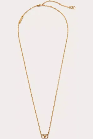 VALENTINO GARAVANI COLLAR DE METAL CON EL VLOGO SIGNATURE Mujer UNI