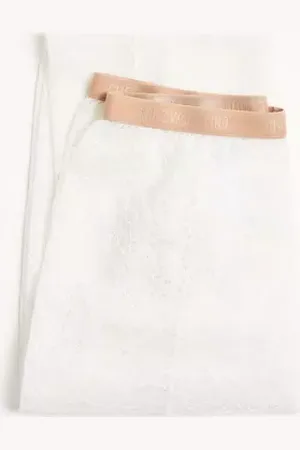 VALENTINO PANTIMEDIAS DE ENCAJE Mujer L/X