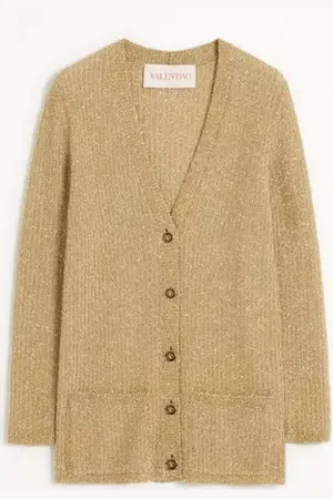 VALENTINO CARDIGAN DE LUREX Mujer L