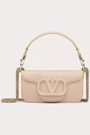 VALENTINO GARAVANI BOLSO DE HOMBRO GARAVANI LOCÒ DE CUERO DE BECERRO Mujer UNI