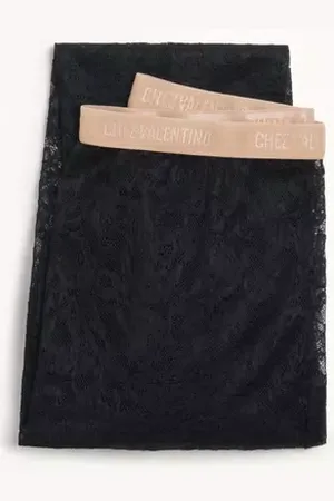 VALENTINO PANTIMEDIAS DE ENCAJE Mujer L/X