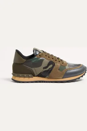 VALENTINO GARAVANI SNEAKERS ROCKRUNNER CAMOUFLAGE Hombre 38.5