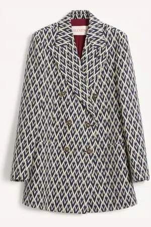 VALENTINO BLAZER DE JACQUARD TOUTE LA V Mujer 36
