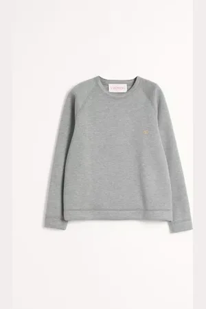 VALENTINO SUDADERA DE NEOPRENO CON CUELLO REDONDO Y EL VLOGO Hombre L