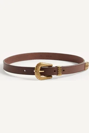 VALENTINO GARAVANI CINTURÓN DE CUERO DE BECERRO VLOGO SIGNATURE DE 20 MM DE ALTURA Mujer 070