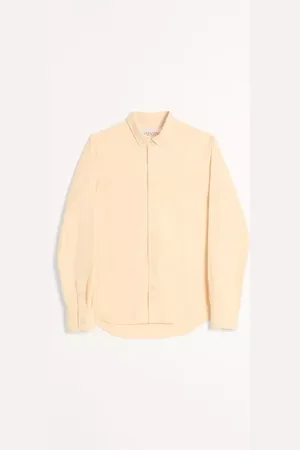 VALENTINO CAMISA DE POPELINA DE ALGODÓN Hombre 38