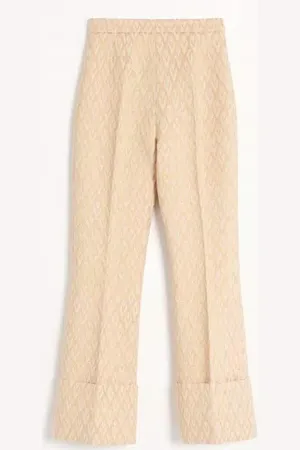 VALENTINO PANTALÓN DE TOUTE LA V LUREX JACQUARD Mujer 36