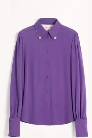 VALENTINO BLUSA DE GEORGETTE Mujer 36