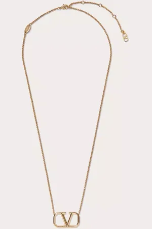 VALENTINO GARAVANI COLLAR DE METAL CON EL VLOGO SIGNATURE Mujer UNI