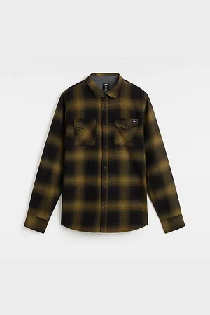 Camisa vans hombre marron on sale