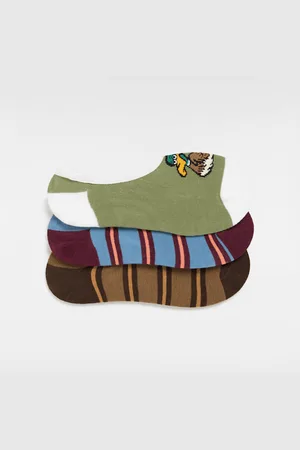 Vans Calcetines invisibles Move Faster Canoodle (3 pares), Mujer, , Talla: 36.5-41