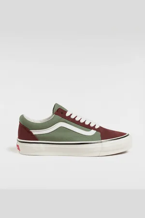 Vans Zapatillas Premium Old Skool, Hombre, Verde/Marrón, Talla: 35