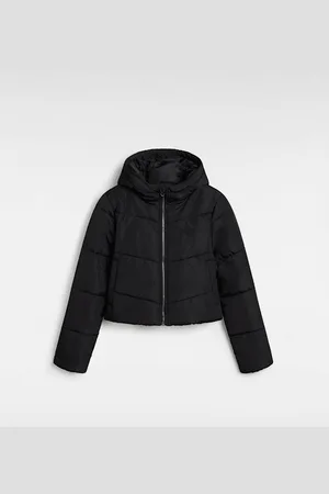 Vans Chaqueta corta acolchada con capucha MTE Foundry para niños (8-14 años), , Talla: L