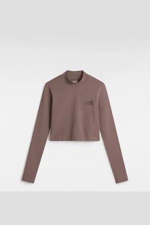 Vans Camiseta corta de manga larga y cuello perkins Mini Mock Neck, Mujer, , Talla: XS